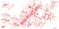 RUECKSITZ/SITZGURT,(2D)  für Honda CR-V 2.0 EXECUTIVE 5 Türen 6 gang-Schaltgetriebe 2013