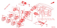 SCHALTER (LH) für Honda CR-V 2.0 EXECUTIVE 5 Türen 6 gang-Schaltgetriebe 2013
