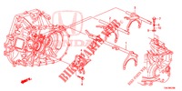 SCHALTGABEL/SCHALTHEBELHALTERUNG (2.0L) für Honda CR-V 2.0 EXECUTIVE 5 Türen 6 gang-Schaltgetriebe 2013