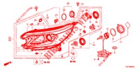 SCHEINWERFER  für Honda CR-V 2.0 EXECUTIVE 5 Türen 6 gang-Schaltgetriebe 2013