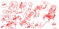 VORDERSITZ/SITZGURTE (D.) für Honda CR-V 2.0 EXECUTIVE 5 Türen 6 gang-Schaltgetriebe 2013