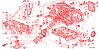 ZYLINDERBLOCK/OELWANNE (2.0L) für Honda CR-V 2.0 EXECUTIVE 5 Türen 6 gang-Schaltgetriebe 2013