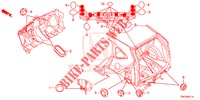GUMMITUELLE (ARRIERE) für Honda CR-V 2.0 EXECUTIVE 5 Türen 5 gang automatikgetriebe 2013