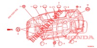 GUMMITUELLE (INFERIEUR) für Honda CR-V 2.0 EXECUTIVE 5 Türen 5 gang automatikgetriebe 2013