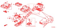 INNENLEUCHTE  für Honda CR-V 2.0 EXECUTIVE 5 Türen 5 gang automatikgetriebe 2013