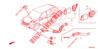 KLIMAANLAGE (SENSEUR/CLIMATISEUR D'AIR AUTOMATIQUE) für Honda CR-V 2.0 EXECUTIVE 5 Türen 5 gang automatikgetriebe 2013
