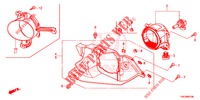 NEBELSCHEINWERFER  für Honda CR-V 2.0 EXECUTIVE 5 Türen 5 gang automatikgetriebe 2013
