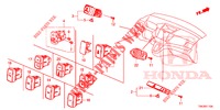 SCHALTER (LH) für Honda CR-V 2.0 EXECUTIVE 5 Türen 5 gang automatikgetriebe 2013