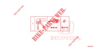 SCHLOSSZYLINDER (INTELLIGENT) (LH) für Honda CR-V 2.0 EXECUTIVE 5 Türen 5 gang automatikgetriebe 2013