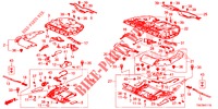 SITZKOMPONENTEN, HINTEN (2) für Honda CR-V 2.0 EXECUTIVE 5 Türen 5 gang automatikgetriebe 2013