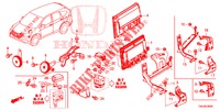 STEUERGERAT (COMPARTIMENT MOTEUR) (2.0L) (2.4L) (1) für Honda CR-V 2.0 EXECUTIVE 5 Türen 5 gang automatikgetriebe 2013