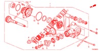 UEBERFUEHRUNG (2.0L) (2.4L) (4WD) für Honda CR-V 2.0 EXECUTIVE 5 Türen 5 gang automatikgetriebe 2013