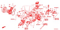 WASSERPUMPE/THERMOSTAT (2.0L) für Honda CR-V 2.0 EXECUTIVE 5 Türen 5 gang automatikgetriebe 2013