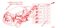 ELEKTR. STECKVERBINDER (ARRIERE) für Honda CR-V 2.0 S 5 Türen 6 gang-Schaltgetriebe 2013