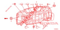 GUMMITUELLE (INFERIEUR) für Honda CR-V 2.0 S 5 Türen 6 gang-Schaltgetriebe 2013