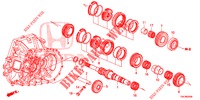 HAUPTWELLE (2.0L) für Honda CR-V 2.0 S 5 Türen 6 gang-Schaltgetriebe 2013