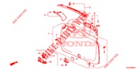 HECKKLAPPENVERKLEIDUNG/ TAFELVERKLEIDUNG, HINTEN(2D)  für Honda CR-V 2.0 S 5 Türen 6 gang-Schaltgetriebe 2013