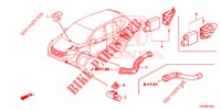 KLIMAANLAGE (SENSEUR/CLIMATISEUR D'AIR AUTOMATIQUE) für Honda CR-V 2.0 S 5 Türen 6 gang-Schaltgetriebe 2013
