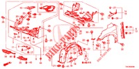 KOTFLUEGEL, VORNE  für Honda CR-V 2.0 S 5 Türen 6 gang-Schaltgetriebe 2013