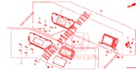 MITTLERES DISPLAY (LH) für Honda CR-V 2.0 S 5 Türen 6 gang-Schaltgetriebe 2013