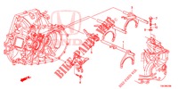 SCHALTGABEL/SCHALTHEBELHALTERUNG (2.0L) für Honda CR-V 2.0 S 5 Türen 6 gang-Schaltgetriebe 2013