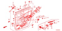 TUERVERKLEIDUNG, VORNE (LH) für Honda CR-V 2.0 S 5 Türen 6 gang-Schaltgetriebe 2013