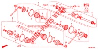 ANTRIEBSWELLE, VORNE/HALBWELLE (2.0L) für Honda CR-V 2.0 S 5 Türen 5 gang automatikgetriebe 2013