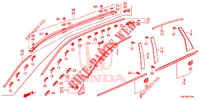 GRILL, VORNE/ZIERLEISTE  für Honda CR-V 2.0 S 5 Türen 5 gang automatikgetriebe 2013