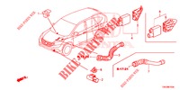 KLIMAANLAGE (SENSEUR/CLIMATISEUR D'AIR AUTOMATIQUE) für Honda CR-V 2.0 S 5 Türen 5 gang automatikgetriebe 2013