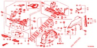 KOTFLUEGEL, VORNE  für Honda CR-V 2.0 S 5 Türen 5 gang automatikgetriebe 2013