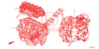MOTOREINHEIT/GETRIEBE KOMPL. (2.0L) für Honda CR-V 2.0 S 5 Türen 5 gang automatikgetriebe 2013