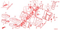 RUECKSITZ/SITZGURT,(2D)  für Honda CR-V 2.0 S 5 Türen 5 gang automatikgetriebe 2013