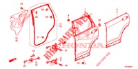 TUERBLECHE, HINTEN(4D)  für Honda CR-V 2.0 S 5 Türen 5 gang automatikgetriebe 2013