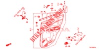 TUERVERKLEIDUNG, HINTEN(4D)  für Honda CR-V 2.0 S 5 Türen 5 gang automatikgetriebe 2013