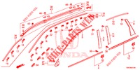GRILL, VORNE/ZIERLEISTE  für Honda CR-V 2.0 COMFORT 5 Türen 6 gang-Schaltgetriebe 2014