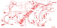 KLIMAANLAGE (FLEXIBLES/TUYAUX) (2.0L/2.4L) (LH) für Honda CR-V 2.0 COMFORT 5 Türen 6 gang-Schaltgetriebe 2014