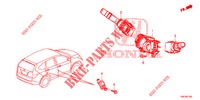 KOMBISCHALTER  für Honda CR-V 2.0 COMFORT 5 Türen 6 gang-Schaltgetriebe 2014