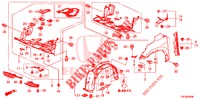 KOTFLUEGEL, VORNE  für Honda CR-V 2.0 COMFORT 5 Türen 6 gang-Schaltgetriebe 2014