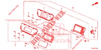 MITTLERES DISPLAY (LH) für Honda CR-V 2.0 COMFORT 5 Türen 6 gang-Schaltgetriebe 2014