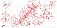 RUECKSITZ/SITZGURT,(2D)  für Honda CR-V 2.0 COMFORT 5 Türen 6 gang-Schaltgetriebe 2014