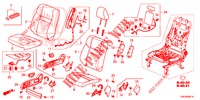 VORDERSITZ/SITZGURTE (D.) für Honda CR-V 2.0 COMFORT 5 Türen 6 gang-Schaltgetriebe 2014