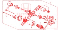 ANLASSER (DENSO) (2.0L) (1) für Honda CR-V 2.0 COMFORT 5 Türen 5 gang automatikgetriebe 2014