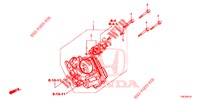 DROSSELKLAPPENGEHAEUSE (2.0L) für Honda CR-V 2.0 COMFORT 5 Türen 5 gang automatikgetriebe 2014