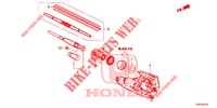 HECKSCHEIBENWISCHER  für Honda CR-V 2.0 COMFORT 5 Türen 5 gang automatikgetriebe 2014