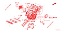 HEIZGEBLAESE (LH) für Honda CR-V 2.0 COMFORT 5 Türen 5 gang automatikgetriebe 2014