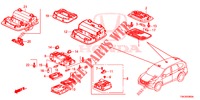 INNENLEUCHTE  für Honda CR-V 2.0 COMFORT 5 Türen 5 gang automatikgetriebe 2014