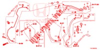 KLIMAANLAGE (FLEXIBLES/TUYAUX) (2.0L/2.4L) (LH) für Honda CR-V 2.0 COMFORT 5 Türen 5 gang automatikgetriebe 2014