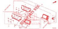 MITTLERES DISPLAY (LH) für Honda CR-V 2.0 COMFORT 5 Türen 5 gang automatikgetriebe 2014