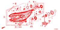 SCHEINWERFER  für Honda CR-V 2.0 COMFORT 5 Türen 5 gang automatikgetriebe 2014