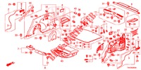 SEITENWANDVERKLEIDUNG(2D)  für Honda CR-V 2.0 COMFORT 5 Türen 5 gang automatikgetriebe 2014